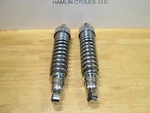Triumph Cooled, Fuel Injected Bonneville Rear Shocks, (pair), T2050323. Fixed Price $89.00.
