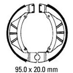 Ferodo Front Brake Shoes For Kawasaki KX80 1983. Fixed Price $32.85.