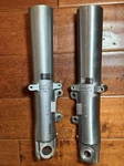 Brand New Pair Harley Davidson Showa Lower Fork Legs Sliders G5B3-10-L G5B3-10-R. Fixed Price $174.99.