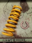 Ohlins Shock Spring With Collar. Fixed Price $30.00.