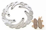 Brake Rotors And Pads For Suzuki RMX250 1990 - 1995 Front Riptide. Fixed Price $61.55.