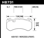 Hawk Performance Disc Brake Pad Set 2015-2018 Mercedes S65 Amg. Fixed Price $260.99.