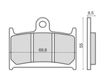 Front Sintered Brake Pads Triumph Daytona 1200 1994 Rms 225103033. Fixed Price $24.35.