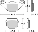 Sbs Brake Pads Front For Suzuki Ae 50 R/l 1988 - 1993. Fixed Price $25.33.