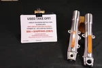 Harley Softail Fork Sliders Set 45918-07 45917-08 Fl 07-16. Fixed Price $50.00.