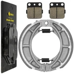 Caltric Front Brake Pads & Rear Shoes For Suzuki 2015-2020. Fixed Price $31.00.