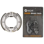 Niche Brake Pad With Shoe Set For Kawasaki Eliminator 125 Complete Semi-metallic. Fixed Price $20.95.