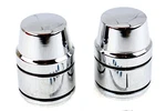 Upper Shock Stud Cover Set Chrome For Harley-davidson. Fixed Price $58.99.