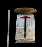 Mite 1960 Postal Scale Model D-1660 B-t Company Wisconsin Vguc Complete Vintage. Fixed Price $20.00.