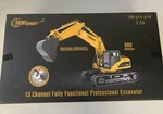 Top Race Remote Control Excavator With Extra Grapple Fork TR211 / TR215. Fixed Price $50.00.