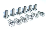 Ktm 300 Sx 2023-2024 Front Rear + Brake Rotor Disc Bolt Kit Titanium Race. Fixed Price $118.80.