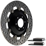 Niche Front Left Brake Rotor Pad Kit For Suzuki RG250 69102-05810 Semi Metallic. Fixed Price $77.95.