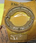 Nos Emgo Brake Shoe Set Fits: Suzuki 80-81 GS250 1982 GS450 GR650 64410-11301. Fixed Price $19.98.