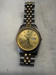 Vintage Mathey Tissot MT-MRLXTT6 Upside Down Peace Sign Quartz Fluted Mens Watch. Fixed Price $62.99.