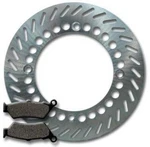 Front Brake Disc Rotor + Pads For Honda NX500 1997-1998-1999. Fixed Price $53.90.