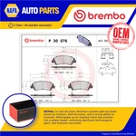 Brake Pads Set Front P30076 Brembo 58101B4A00 58101B4A05 58101B4A06 58101B9A30. Fixed Price $55.75.