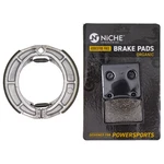 Niche Brake Pad With Shoe Set For Suzuki Intruder 800 700 750 Front Rear Organic. Fixed Price $25.95.