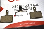 Clarks Bike Bicycle Brake Pads Disc Organic Shimano 515 Tektro Draco/clark VX811. Fixed Price $10.89.