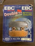 New Ebc FA121HH Double-h Sintered Front Brake Pads Honda Cbr 600 Hurricane. Fixed Price $28.99.