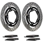 Niche Front Brake Rotor Pad Kit For Suzuki King 59100-23830 Semi Metallic. Fixed Price $148.95.