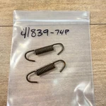 Harley Aermacchi Oem Nos Brake Shoe Spring Qty: 2 / 41839-74P. Fixed Price $8.00.