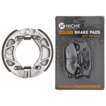 Niche Brake Pad Set For Yamaha V Star 250 4HM-W0045-00-00 Complete Semi-metallic. Fixed Price $22.95.