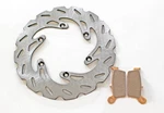 Brake Rotor & Pads For Kawasaki KX250 1995-02 Rear Riptide By Race-driven. Fixed Price $61.55.