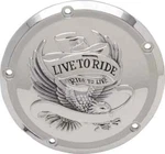 Drag Specialties Chrome Eagle Live Ride Clutch Derby Cover 16-22 H-d Touring. Fixed Price $72.37.