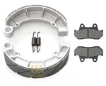 Front And Rear Brake Pads Grooved Shoes Honda CB750SC Super Sport 1969-1976. Fixed Price $62.95.