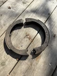 36-58 Flathead Knucklehead Panhead Front Spring Fork Brake Shoes 44402-36. Fixed Price $75.00.