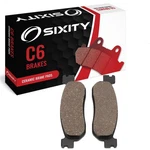 Rear Ceramic Brake Pads 2000-2003 Yamaha Yp 250 Majesty Set Full Kit 5GM2 Gp. Fixed Price $13.59.