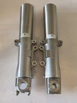 Harley Davidson Showa Lower Fork Left & Right G5B3-10-L SA-16 G5B3-10-R SA-13. Fixed Price $224.99.