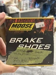 Moose Utility Division Sintered Metal Front Brake Shoes M9156 Quadrunner. Fixed Price $25.00.