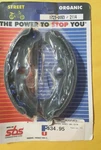 Sbs 2114 Brake Shoes Yamaha Yfm 350 Nos (8338). Fixed Price $14.25.