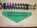 1999 Kawasaki KX60 13" Oem Rear Shock Absorber Suspension Original Coil Damper. Fixed Price $144.00.
