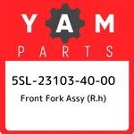 5SL-23103-40-00 Yamaha Front Fork Assy (r.h) 5SL231034000, New Genuine Oem Part. Fixed Price $1076.30.
