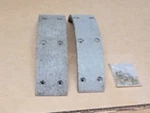 Panhead, Shovelhead Rear Brake Shoe Linings And Rivets. 63-72. 41808-63. Fixed Price $16.00.
