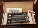 Used Pair Showa Motorcycle Rear Shocks Chrome Suspension Made In Japan. Fixed Price $45.00.