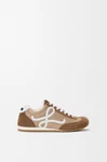 Loewe X Paula's Ibiza - Ballet Runner 2.0 Suede & Mesh Beige/white/brown Women. Fixed Price $306.99.