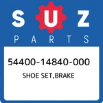 54400-14840-000 Suzuki Shoe Set,brake 5440014840000, New Genuine Oem Part. Fixed Price $121.79.