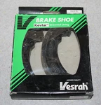 Nos Pair Of Vesrah Brake Shoes For Atv VB-411 Set Kawasaki Klf 185 Klt 250 81-83. Fixed Price $14.99.