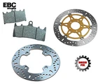 Fits Yamaha Xt 225 We (4JG5/6 Serrow) 97-98 Ebc Front Disc Brake Rotor & Pads. Fixed Price $101.53.