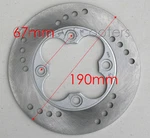 Front Brake Disc Rotor Diablo Choppers 190MM (great Quality) TPGS-302 402. Fixed Price $17.24.