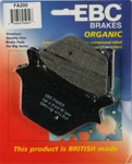 Ebc 1 Pair Series Organic Replacement Brake Pads Mpn FA200. Fixed Price $44.69.