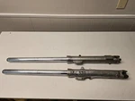 1974 Honda Front Forks Pair Oem Suspension Shocks Tubes 1975. Fixed Price $124.95.