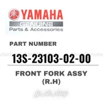 Yamaha Genuine Oem Parts Front Fork Assy (r.h) 13S-23103-02-00 R6. Fixed Price $890.68.