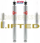 Kyb Rear Heavy Duty Shocks - 2.5 Inches Lifted For Geo Tracker Chevy 89 To 04. Fixed Price $174.02.