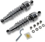 Drag Premium Chrome 13" Rear Spring Shock Absorbers Harley Xl Fxr 86-03. Fixed Price $330.95.