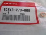 Honda ATC125 ATC200 ATC250 ATC350 CA175 Cb Front Gasket Washer PN:90543-273-000. Fixed Price $6.99.