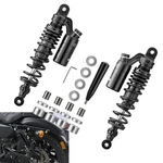Rear Suspension Shocks For Harley Dyna Low Rider Fxdls Street Bob All Black. Fixed Price $254.99.